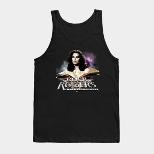 Vintage Worn Crack - princess ardala buck rogers enemy Tank Top